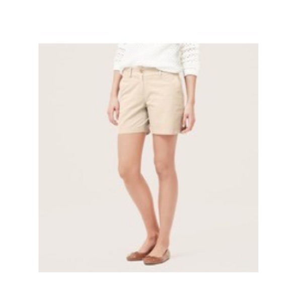 Loft The Riviera Short Khaki 6 Inch Inseam Bermuda Shorts Size 18 Loft The Riviera Short Khaki 6 Inch Inseam Bermuda Shorts Size 18